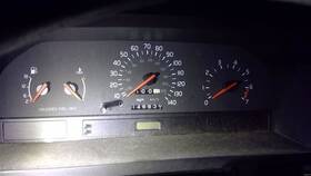257-59784 Volvo Speedometer Vdo Manufacturer Cluster Without Turbo Fits 95 850 107301