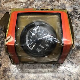 Cp7902 Vtg Sun Super X 10000 10k Rpm Tachometer Tach Gasser Rat Rod New Old Stock Cp7902 Vtg Sun Super X 10000 10k Rpm Tachometer Tach Gasser Rat Rod New Old Stock