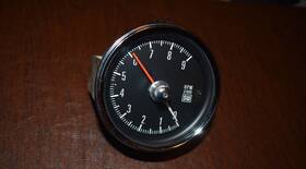 535ah-y11 Warner Vintage Stuart Sw 9000 Rpm Tachometer H