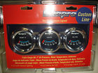 Cp7996 Water Kit Oil Mechanical Volts Triple Chrome Gauge Sunpro 2