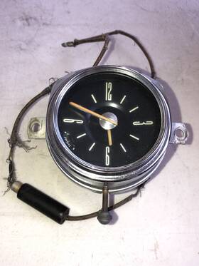 2279015 Westclox 1949-1950 Ford Dash Mount Clock Rat Rod Hot By La Salle No.2279015