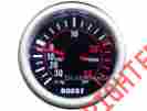 Wht-tb-02-ref Agg 2 52mm Turbo Boost White Led Gauge Meter Pod Universal Smoke Black Face