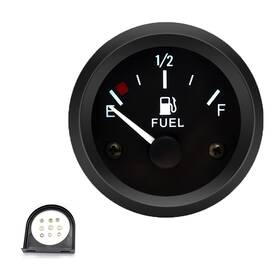 Mg-o4xd-c017 Wonfly 52mm Fuel Level Gauge 2 Inch E-1/2-f Pointer 12v Universal Tank Meter