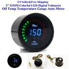 Xb.rl.372 Bestparts Us Colorful Led Digital Voltmeter Oil Temp 731938798881
