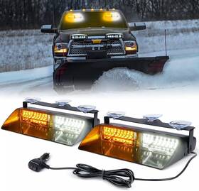 Xprite 764046281822 2 11 Inch High Intensity White Amber 32 Led Emergency Xprite 764046281822 2 11 Inch High Intensity White Amber 32 Led Emergency