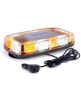 Sl-c107m-g2-wy-fba Xprite Upgraded 12 Inch 72led Rooftop Mini Strobe Lights Mix White/amber