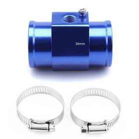 Wtc-38mm-bl Zhsymx Aluminum Water Temp Joint Pipe Meter Temperature 38mm Blue