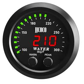 Wtm-y-cb-02-gr Zhsymx Universal 52mm Water Temperature Gauge Green