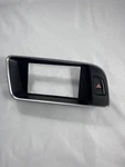 2009-2014 Audi Q5 8R Front Center Dash Display Bezel Cover W/ Hazard Switch Oem. Fixed Price $65.00.
