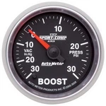 Auto Meter 3659 Sport-comp Ii Digital Stepper Motor Boost/vacuum Gauge. Fixed Price $253.99.