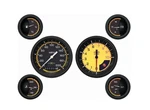 Classic Instruments #AX01YBLF Auto Cross 6 Gauge Set Yellow. Fixed Price $921.95.