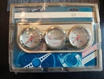 Bosch FST8208 2" Mechanical Oil Pressure, Temp, Voltmeter Gauge Kit New. Fixed Price $45.00.
