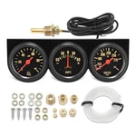 2INCH 52MM Triple Gauge Set, Oil Pressure (0-150PSI) Water Temperature. Fixed Price $44.33.