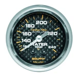 Autometer 4732 Carbon Fiber Series 2-1/16" Water Temperature Gauge, 120-240. Fixed Price $173.08.