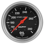 Auto Meter 3443 Gauge Oil Temp 5/8" 140-280DEG.F Mechanical 12 Ft. Sport-comp. Fixed Price $141.13.