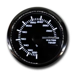 Mgs 52MM 2-1/16" Electrical Water Temperature Gauge 100 300 F White & Amber Led. Fixed Price $42.74.