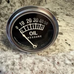 Rochester 50 Psi Oil Pressure Gauge, Flathead, Rat Rod, Hot (N9). Fixed Price $28.99.