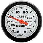 Auto Meter 5708 Phantom Vacuum/boost Gauge. Fixed Price $88.99.