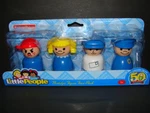 New Little People Nostalgic Figure Four Pack 50TH Birthday Boy Girl Police Mail. Fixed Price $26.24.