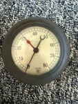 American Gauge Co. Altitude Pressure 80 Ft Water Bottom Mount. Fixed Price $80.00.
