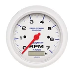 Auto 200890 Pro-comp White Phantom Marine Tachometer With Hourmeter Diamet. Fixed Price $296.09.