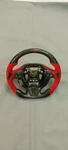 2008-2012 Honda Accord Odyssey Steering Wheel Carbon Fiber Red Alcantara. Fixed Price $300.00.