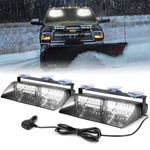 2X Led White Windshield Dash Strobe Light Bar Car Emergency Warning Flash Lamp. Fixed Price $27.99.