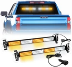 2 In Emergency Strobe Traffic Advisor Light Bar #01 Amber/white. Fixed Price $42.99.