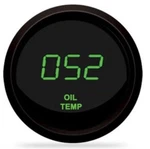 Intellitronix Oil Temperature Led Digital Gauge Black Bezel - Green M9108G. Fixed Price $111.97.