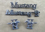 Vintage Lot Ford NO.D5ZB 1974 -1978 Mustang Ii Fender Script Logo Emblems. Fixed Price $49.95.