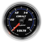 Autometer 6191 Cobalt Voltmeter Gauge, 2-1/16 In., Electrical. Fixed Price $121.99.