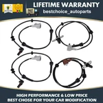 4 Abs Wheel Speed Sensor Rear Front & For 2005 2006 2007 Rwd Nissan Xterra. Fixed Price $30.99.