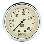 Auto Meter 1832 Gauge Wt 1/16" 120-240DEG.F Mechanical Antique Beige. Fixed Price $131.09.