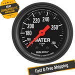 Auto Meter 2606 Z-series 2-1/16" Mechanical Water Temperature Gauge, 140-280 F. Fixed Price $152.40.