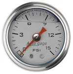 Autometer 2178 Mechanical Pressure Gauge 1-1/2" 0-15 Psi Silver. Fixed Price $57.58.