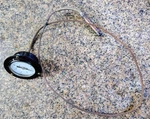 Vintage Farenheit Us Gauge Co. 2-1/2" AD-6509 With Cable And Bubble. Fixed Price $69.50.