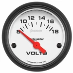 Autometer Voltmeter Gauge Phantom 52MM 8-18V Electronic. Fixed Price $118.18.
