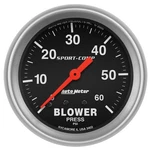 Autometer 3402 Sport-comp Mechanical Blower Pressure Gauge. Fixed Price $112.99.