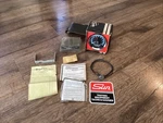 Nos Sun Vintage 10K 10000 Rpm Cylinder Blueline Tachometer SST-801. Fixed Price $500.00.