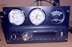 1987 93 Ford Mustang Center Console Radio & Water Temp Oil Pressure Gauge Set. Fixed Price $39.99.