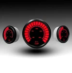 Intellitronix Red Led Analog Oil Temp Gauge - Black Faceplate / Bezel. Fixed Price $104.97.