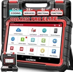 2026 Newest Launch X431 Pro Elite V+ Bidirectional Car Diagnostic Scanner Coding. Fixed Price $569.00.