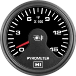 Hewitt 0104271R1BHI - 3" Universal Diesel Egt 90 Degree Bend / Pyro Gauge Kit. Fixed Price $279.00.