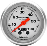 Auto Meter 4305 Ultra-lite Mechanical Boost Gauge, Regular, 2.3125 In.. Fixed Price $106.99.