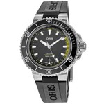 New Oris Aquis Depth Gauge Black Dial Men's Watch 01 733 7755 4154-SET Rs. Fixed Price $2172.65.
