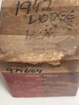Nos Mopar 974684 1942 Dodge Car Temperature Heat Gauge. Fixed Price $195.00.