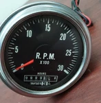 Vintage Dixson 3K Tachometer Hour 004607 530A1/46582 3000 Rpm Perkins. Fixed Price $179.10.