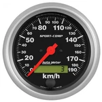 Autometer 3987-M Sport-comp Speedometer Elec Programmable Gauge 0-190KM/H 3-3/8". Fixed Price $122.76.