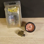 Vintage Fuel Pressure Gauge 15900NOS Pink Oem. Fixed Price $60.84.