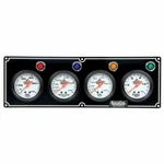 Quickcar Racing Products 61-6721 4 Panel Kit With Silver Face Gauges. Fixed Price $299.95.